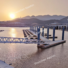 Customized Marine Finger Pontoon Long HDPE  Floats with WPC Decking
