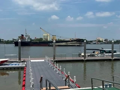 Алюминиевый сплав 6061 T6 плавучая причальная гавань плавучий понтон для яхт-клубов