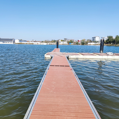 Easy Installation Aluminum Alloy Floating Docks Long Lasting Durable