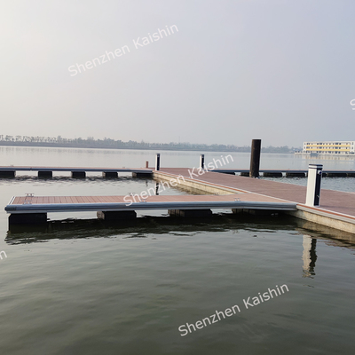 Aluminum Alloy Floating Docks Marine WPC Decking Floating Pontoon