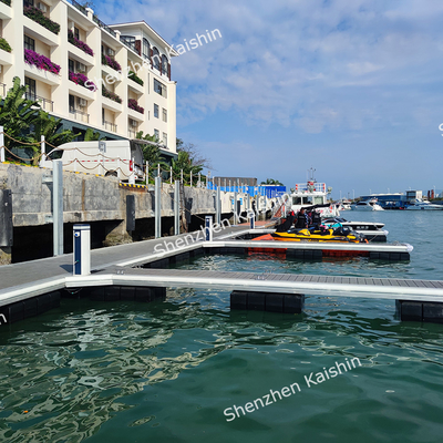 Private Berth Marine Floating Docks Marine Grade Aluminum Floating Pontoon Platform