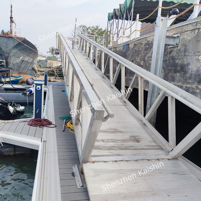 6061 T6 Aluminum Gangway Ramp for Marine Floating Docks