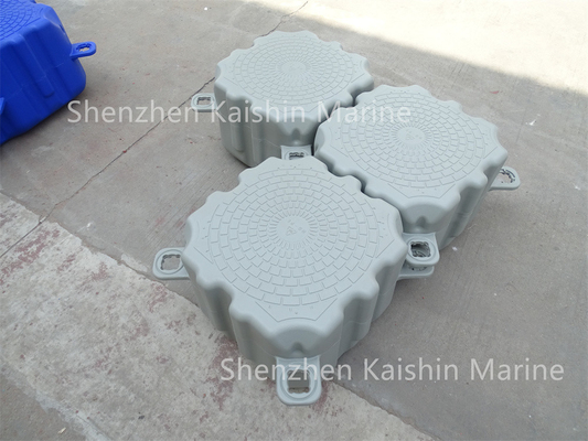 Modular HDPE Floating Cube Dock Plastic Floating Walkway Pontoon Bridge For yacht boat ship berth floating platform