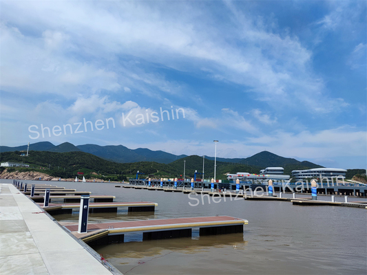 Aluminum Dock Gangway Handrail Marine Dock Ramps For Floating Dock