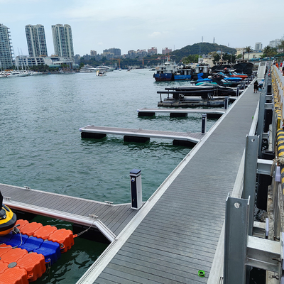 Easy Installation Aluminum Alloy Floating Docks Long Lasting Durable