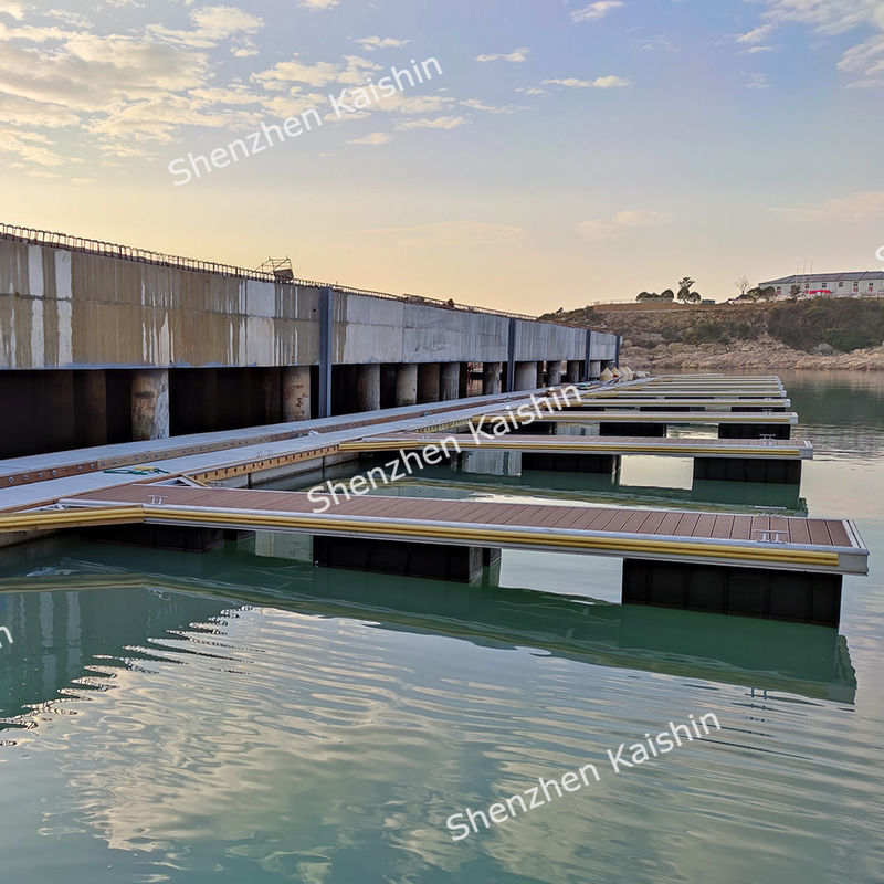 Marina Floating Finger Dock with Anti-Slip Surface LLDPE EPS Foam