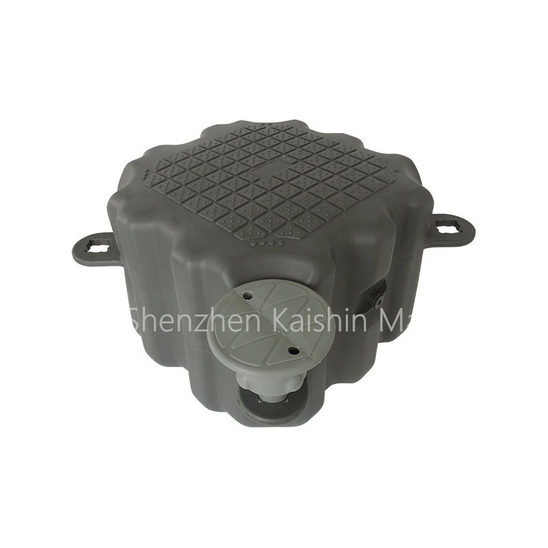 HDPE Modular Marine Floating Dock UV Stabilized Corrosion Resistant Low Maintenance 500x500x400mm
