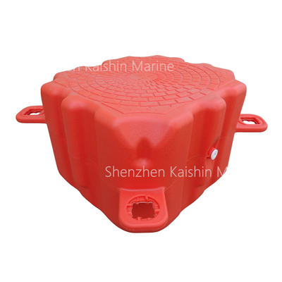 HDPE морской модульный плавучий понтон, плавучий док для гидроцикла, для использования с судовым яхтенным подъемником